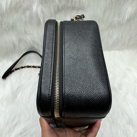 #2560OA MD Black Chanel Filigree Vanity Case - Picture 5 of 13